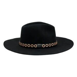 ALLSAINTS Eyelet Band Wool Fedora NWT